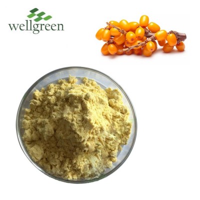 Food Grade Spray Dried Sea Buckthorn Powder 10% flavone for health care raw material